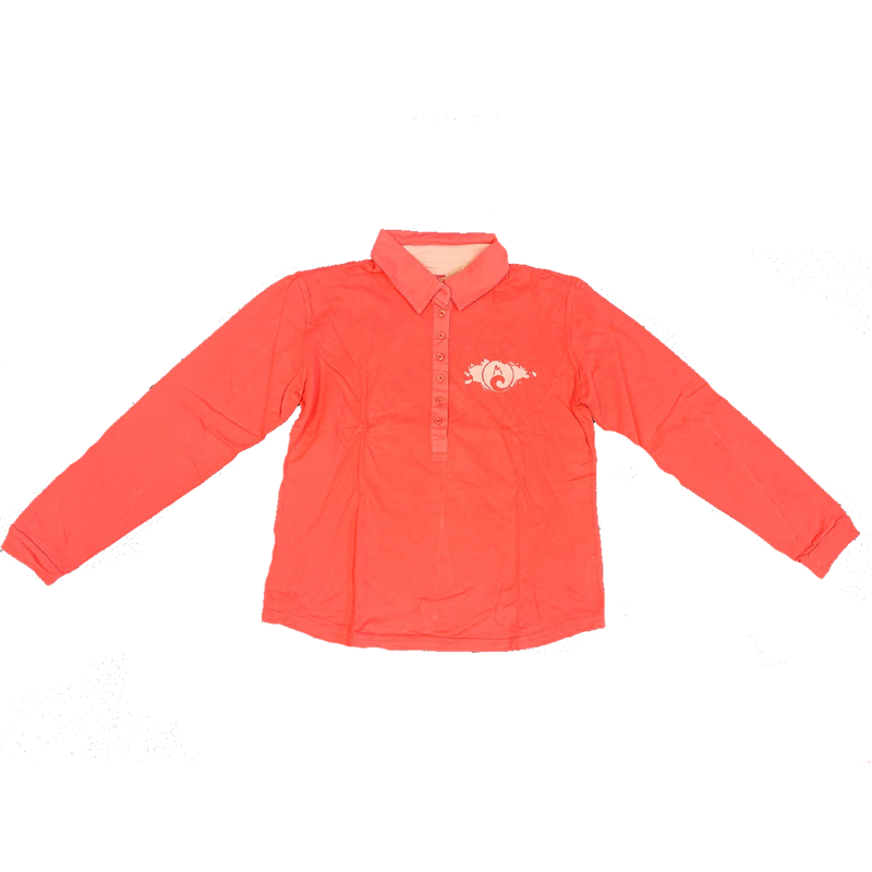 Mad Cowes Ladies Douse Rugby Top - Coral